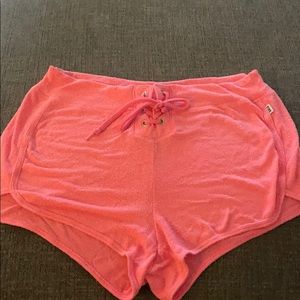 Pink Victoria Secret lingerie shorts